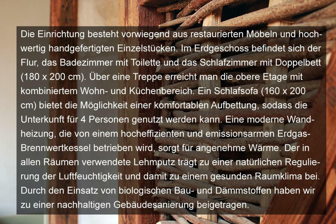 Ferienhaus -Kaisereinsde - In Lehmbauweise Parken Gratis Quedlinburg Luaran gambar