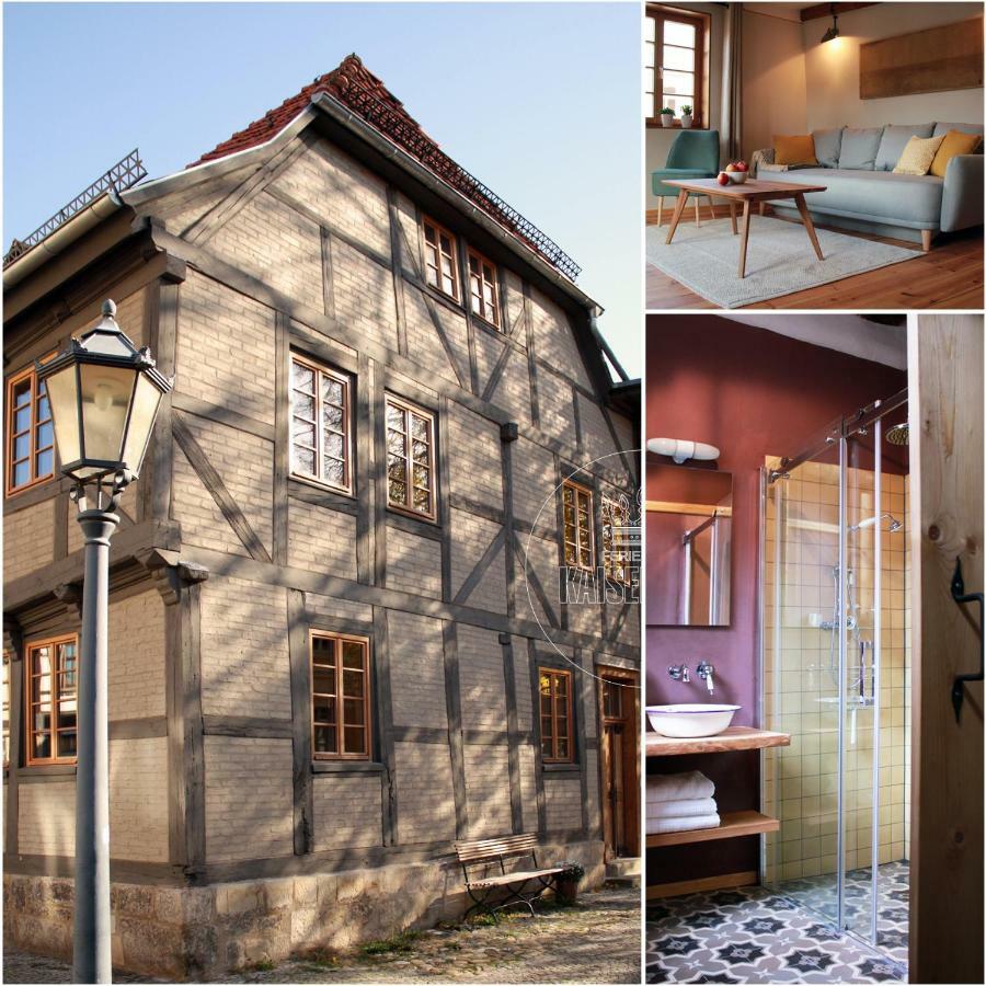 Ferienhaus -Kaisereinsde - In Lehmbauweise Parken Gratis Quedlinburg Luaran gambar